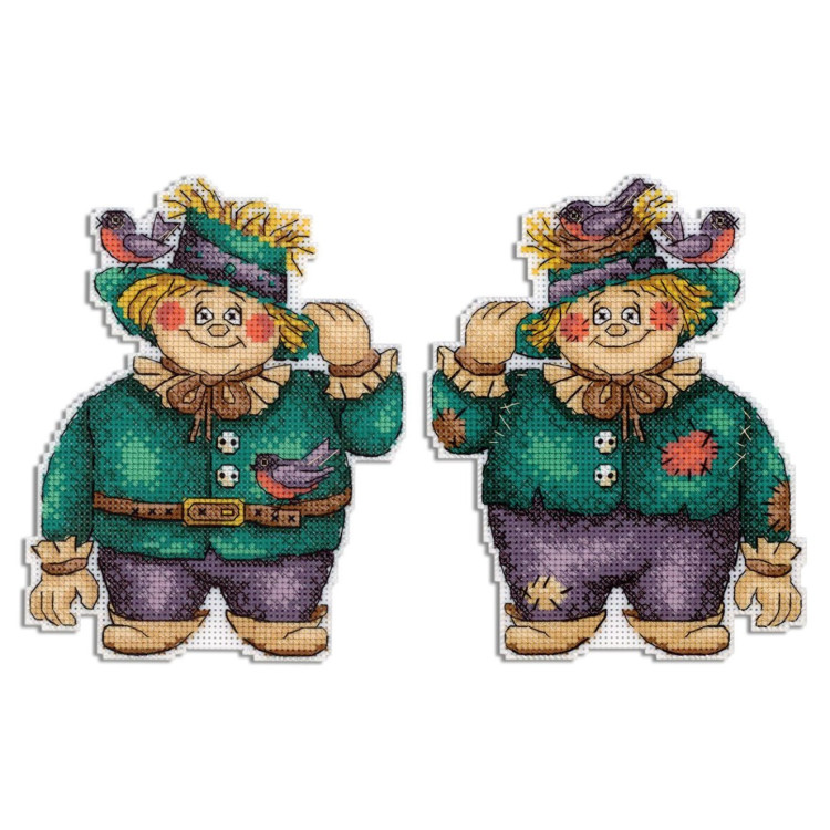 (image for) Scarecrow Plastic Canvas Kit